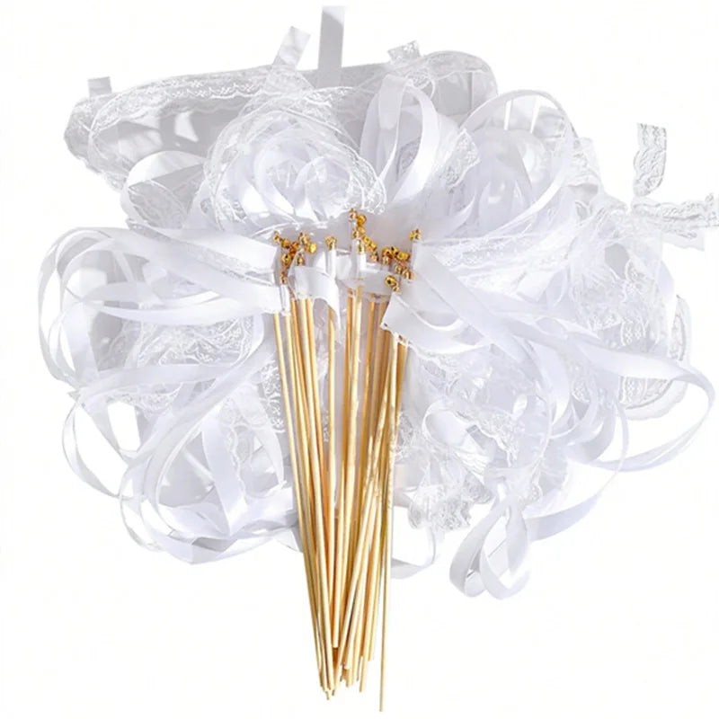 rubans texturés bouquets dentelle transparente couleurs violette rose blanc mariage festive