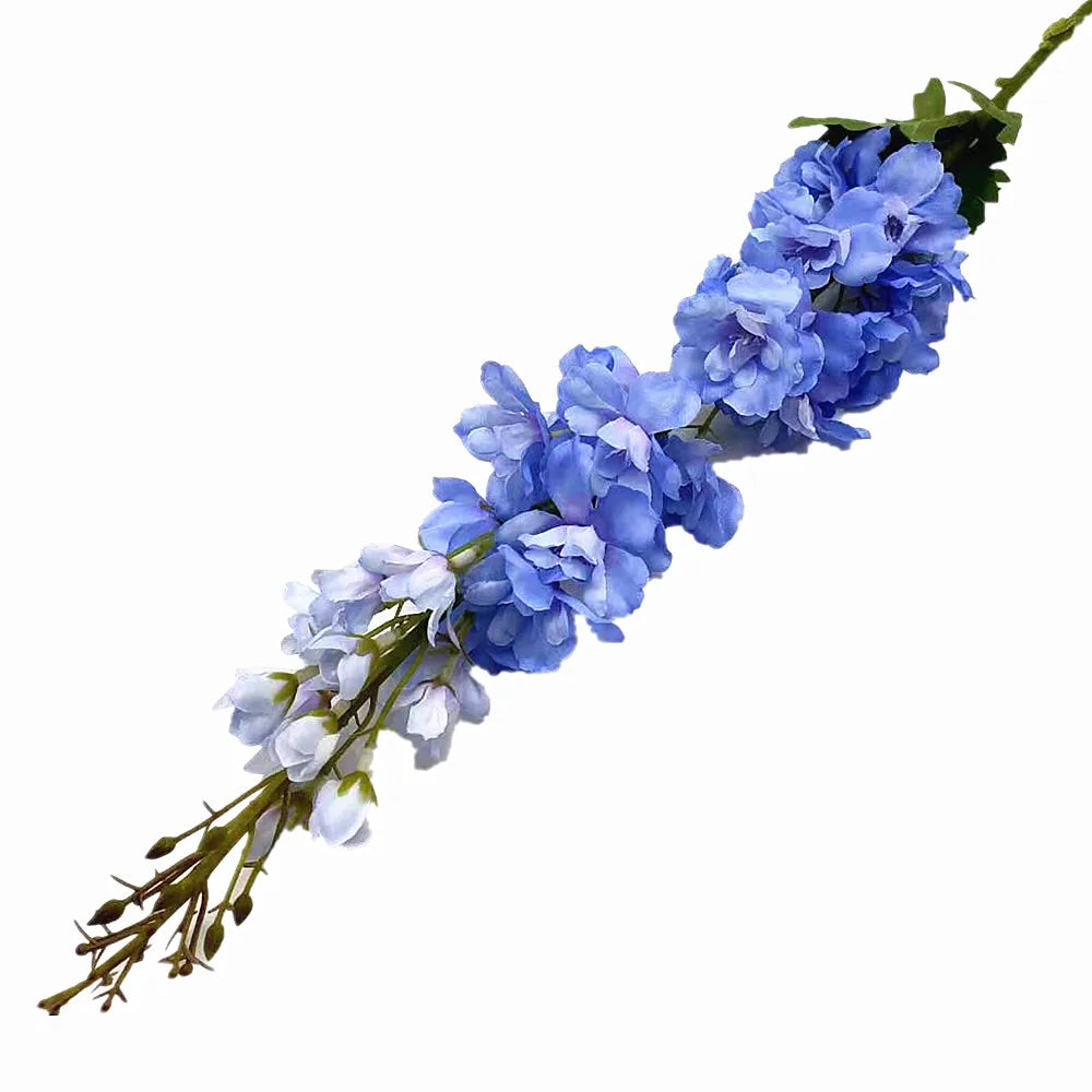 guirlande fleurs artificielles bleu rose blanc violet modernes intérieur décoration mariage baby shower