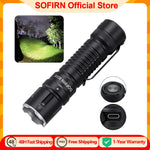 torche rechargeable led 5200 lumens aluminium noir moderne robuste camping búsqueda
