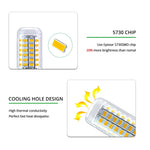 ampoule led e27 e14 56 leds 999 lumens blanc vert grains maïs moderne