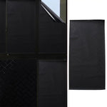 panneau décoratif moderne noir carreaux géométriques opacité 30x45cm 45x45cm 45x50cm 45x60cm 45x78cm