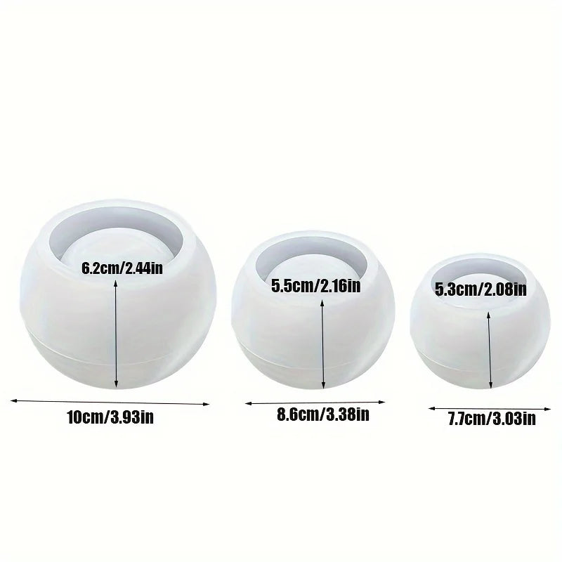 cache pot silicone moderne blanc mat set différents tailles plantes succulentes artisan fleur
