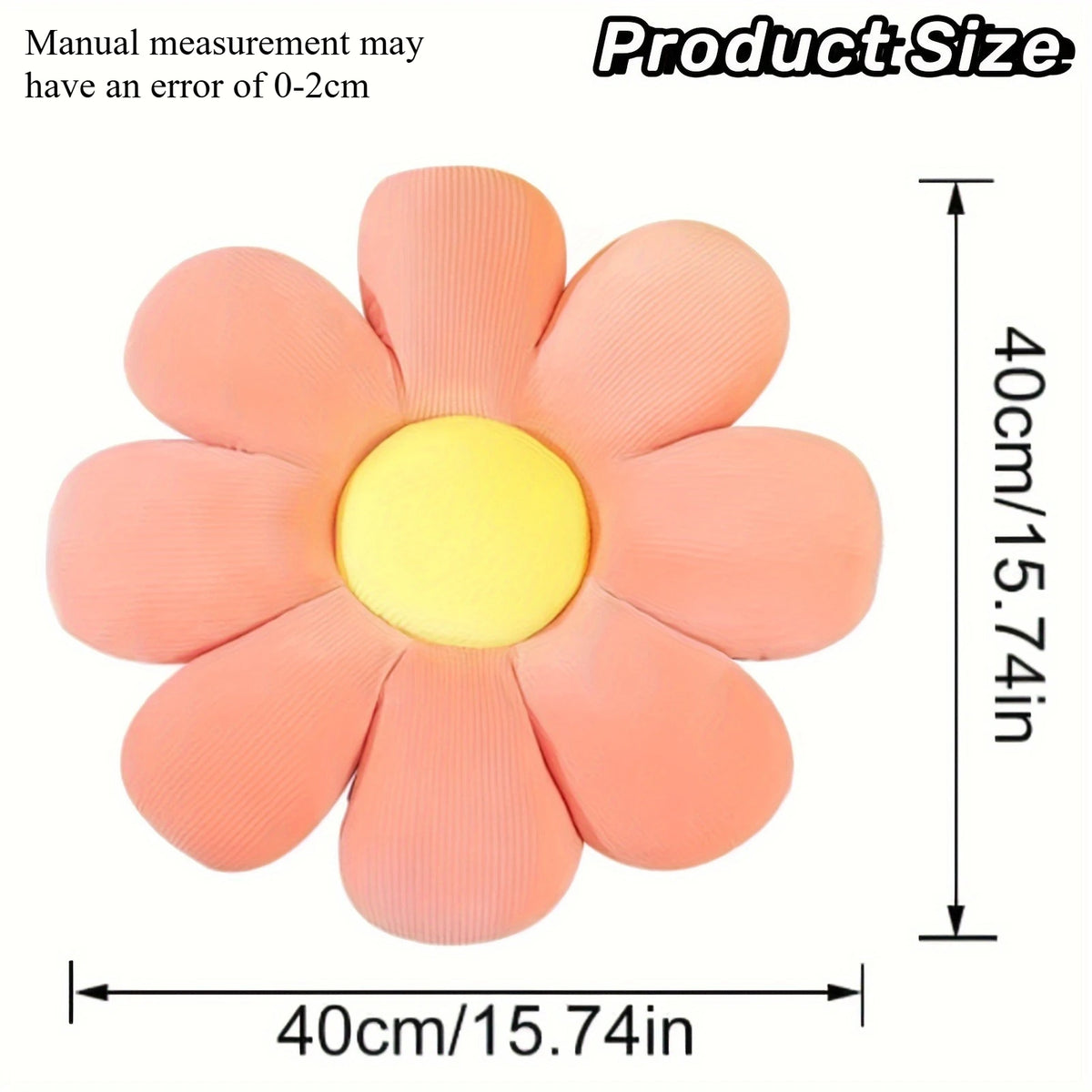 coussin moderne polyester fleuri bleu jaune blanc rose 40cm 40cm
