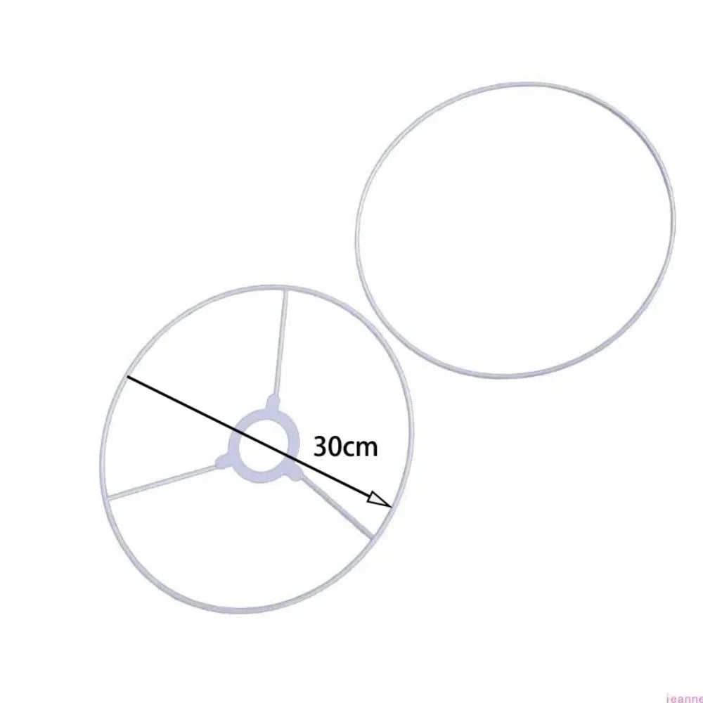 supports lampe blancs modernes ronds 40cm 35cm 30cm 25cm 20cm 15cm