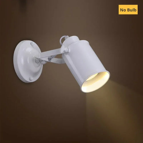 lampe murale industrielle vintage finition vieillie bronze éclairage cuisine fixée mur 90 260V
