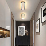 lampe led moderne ovale aluminium noir 40 60 80 cm blanc opaque autonomes