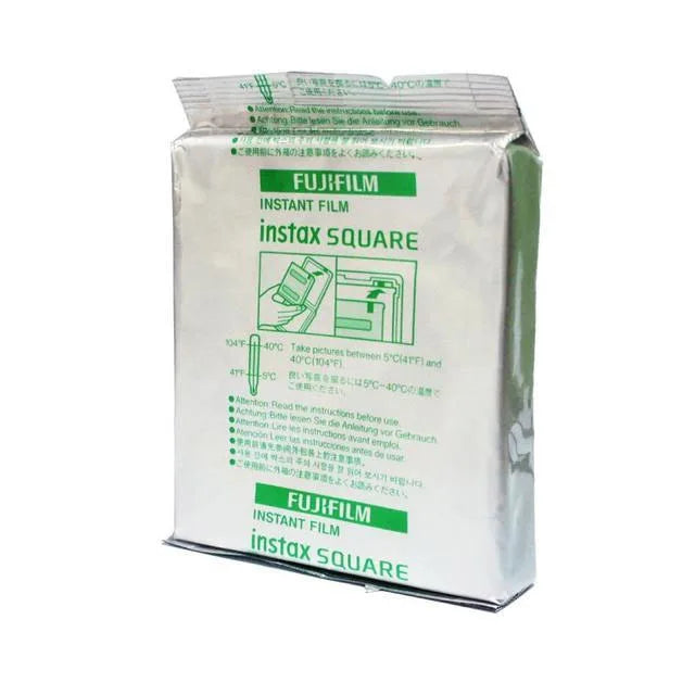 film instantané fujifilm square marbre blanc 10 feuilles compatible sq6 sq10 sp3