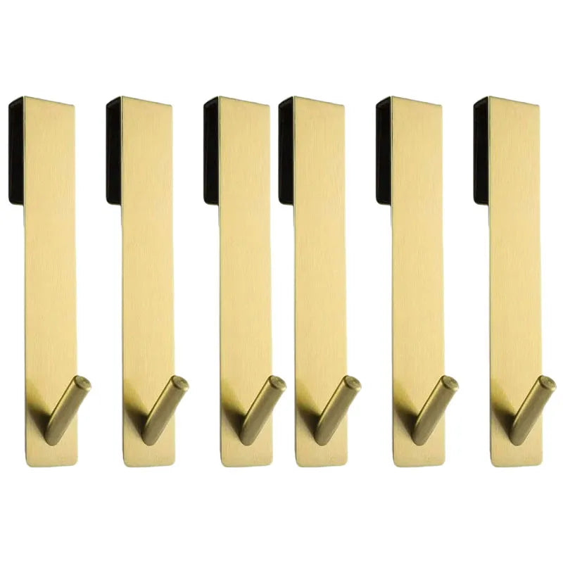 porte serviettes mural noir argent doré lisse finition métallique moderne minimaliste adhésif serviettes gant