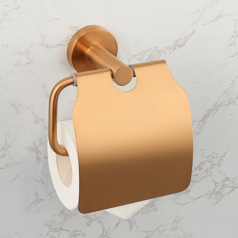 accessoires salle bain or rose moderne porte serviettes porte savon porte papier toiletteporte gobelet