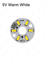plaque led diamètre 32mm blanc circulaire modernes câbles rouges noirs
