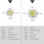 ampoule led cob haute luminosité blanc chaud blanc moderne 10w 20w 30w 50w 100w