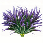 plantes artificielles herbes vertes feuilles pointues modernes extérieures intérieures résistantes uv exposées fêtes prénuptiales
