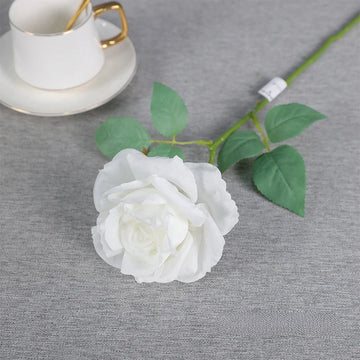 décoration intérieure bouquet roses artificielles soie classique vase couleur anniversaire mariage