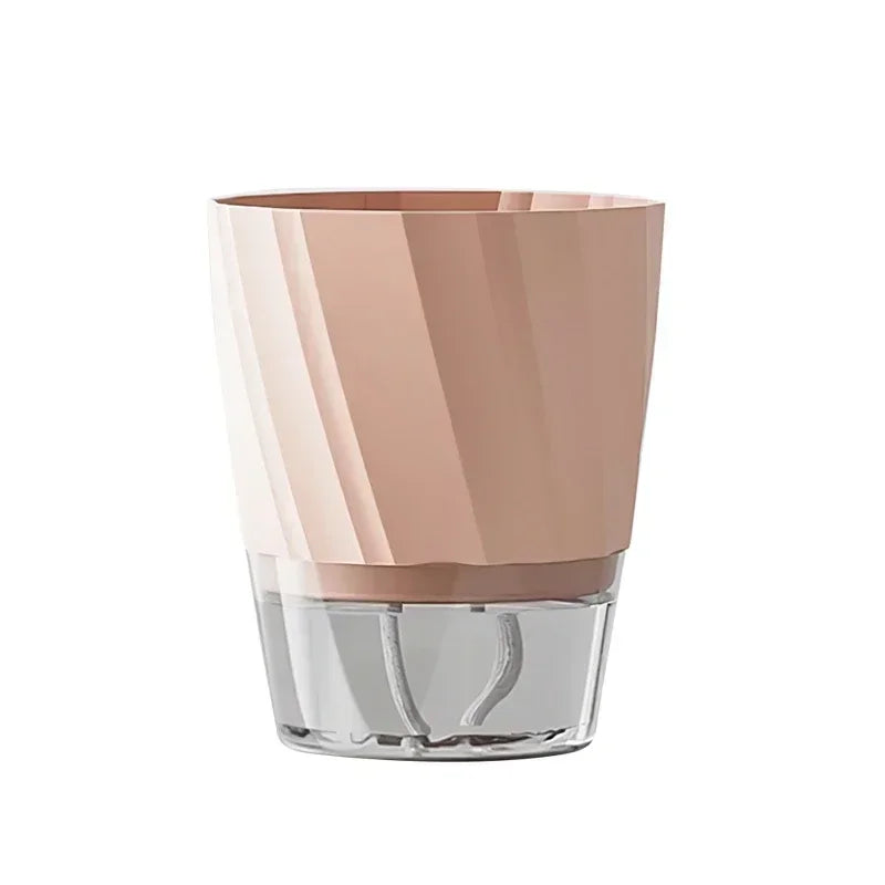 pots plante autoarrosants modernes blanc rose vert minimalistes grille tailles