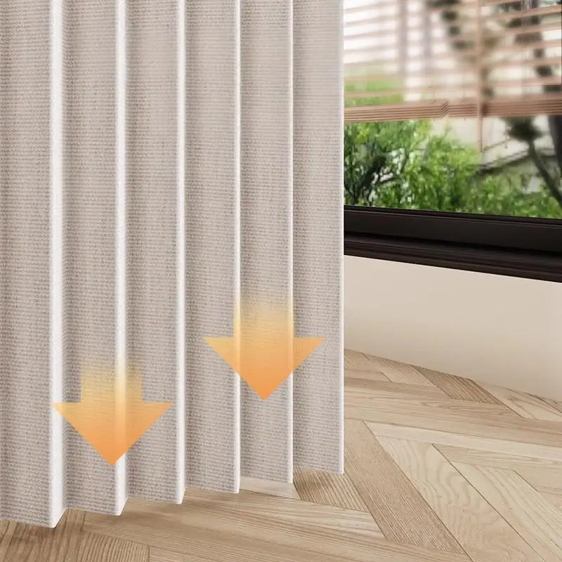 rideau plissé moderne beige clair pliable polyester opacique pliures camping car 100x200cm 180x200cm 200x200cm