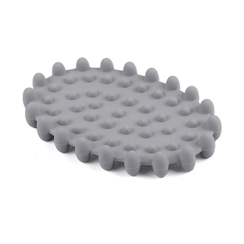 supports savon moderne boîtes savon antidérapants texturés bleu gris beige egouttoirs salles bain cuisine