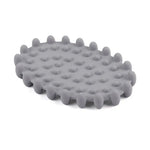 supports savon moderne boîtes savon antidérapants texturés bleu gris beige egouttoirs salles bain cuisine
