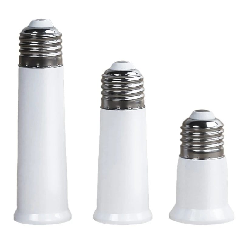 adaptateur extension ampoule led e27 blanc moderne 12cm 95mm 65mm