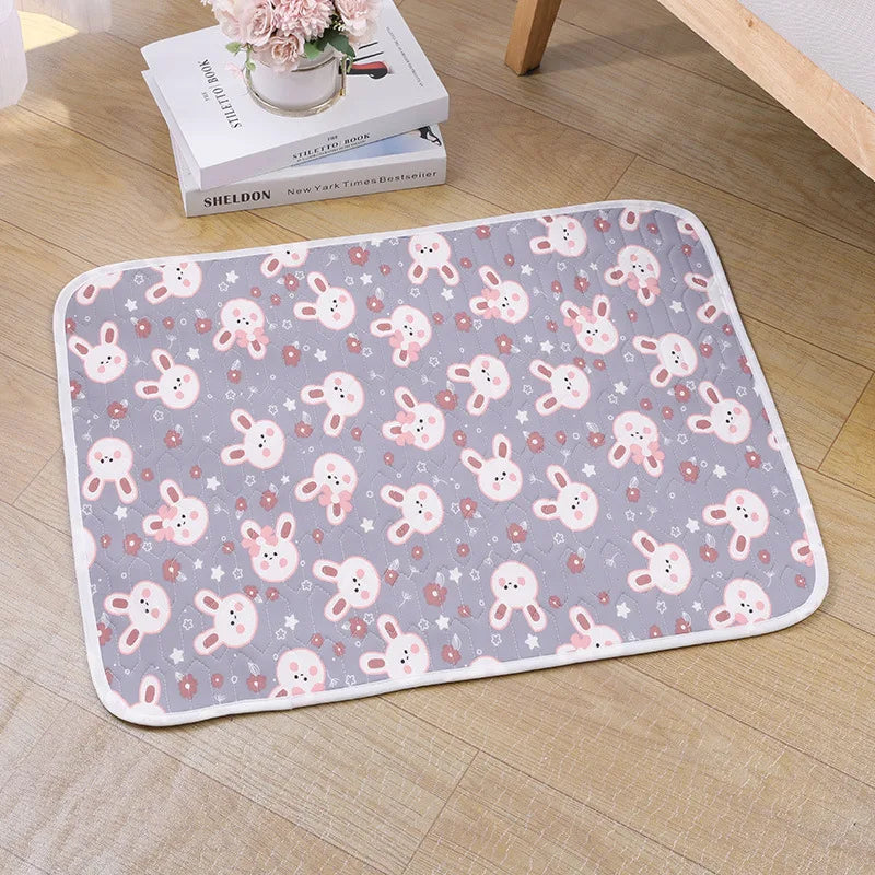 tapis latex frais animaux motifs poissons lapins dinosaures moderne fond anti dérapant chat chien