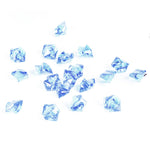 pierres décoratives transparentes multicolores facettées brillantes modernes fêtes mariages vases artisanat maison