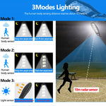 Lampe solaire étanche IP65 pour jardin
