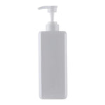 flacons savon liquide pompe contemporains blanc orange bleu gris opaques salle bain