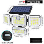 lampe solaire ip65 led rechargeable télécommande clips modernes blanc noir bleu
