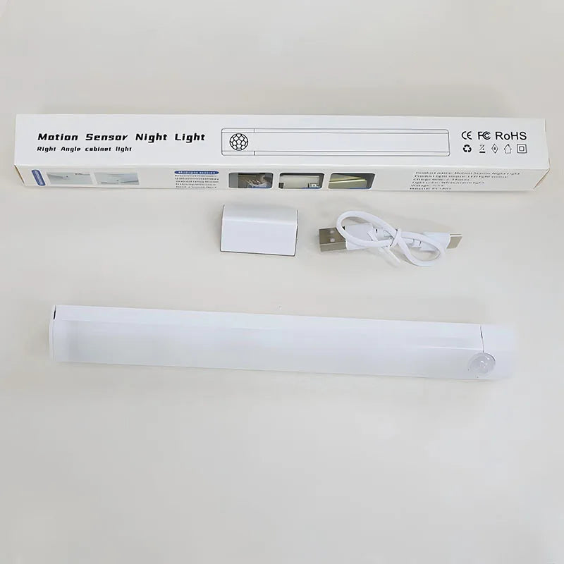 ruban lumineux led blanc moderne adhésif 30cm 50cm interrupteur tactile adjustable