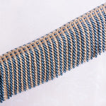 franges torsadées ornementales polyester 12 yards ruban frisé classique or noir bleu rose violet
