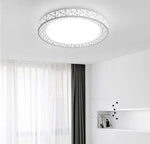 lampe blanc moderne structure géométrique 40cm 50cm énergie économie tactile
