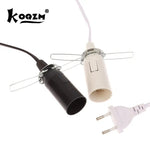 prise courant moderne noir blanc cable interrupteur clips métalliques ab