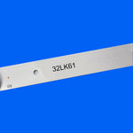 barre lumineuse led blanc bleu moderne connecteur électrique fixations technologie