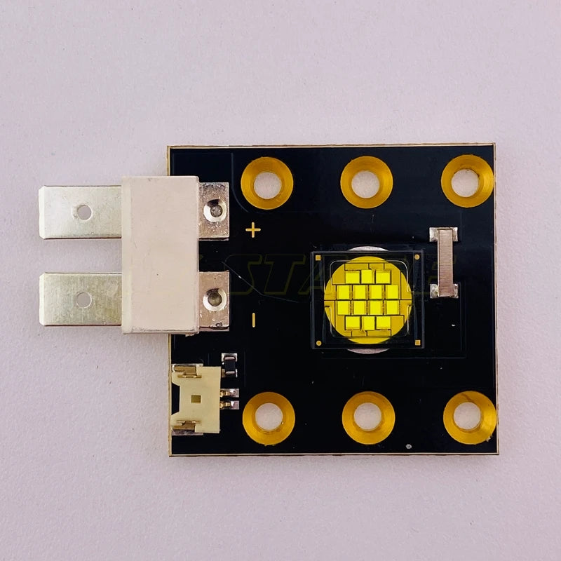 module led noir jaune doré connecteur blanc grille points électronique moderne