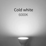 ampoule led gu10 249 2000 lumens blanc mat moderne 50000 heures 120 degrés