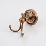 accessoires salle bain bronze classique finition brillante serviette bar papier holder robe hook vintage