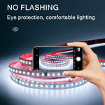 ruban led blanc 24v 10m contrôleur sans fil included led strip adhesive