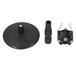 support peinture rotatif noir moderne hauteur réglable vis fixation tournevis table peinture robuste