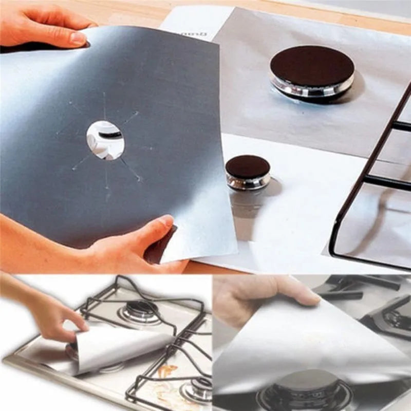 protège plaque cuisinière adhésif moderne noir respectueux environnement 27cm 27cm