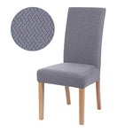 housses fauteuil gris tissu jacquard moderne élastique accueil pièces