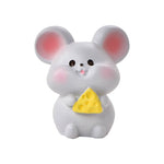 figurines animaux dessin animé mignon résine cochon chat mouton licorne miniature decoration jardin halloween