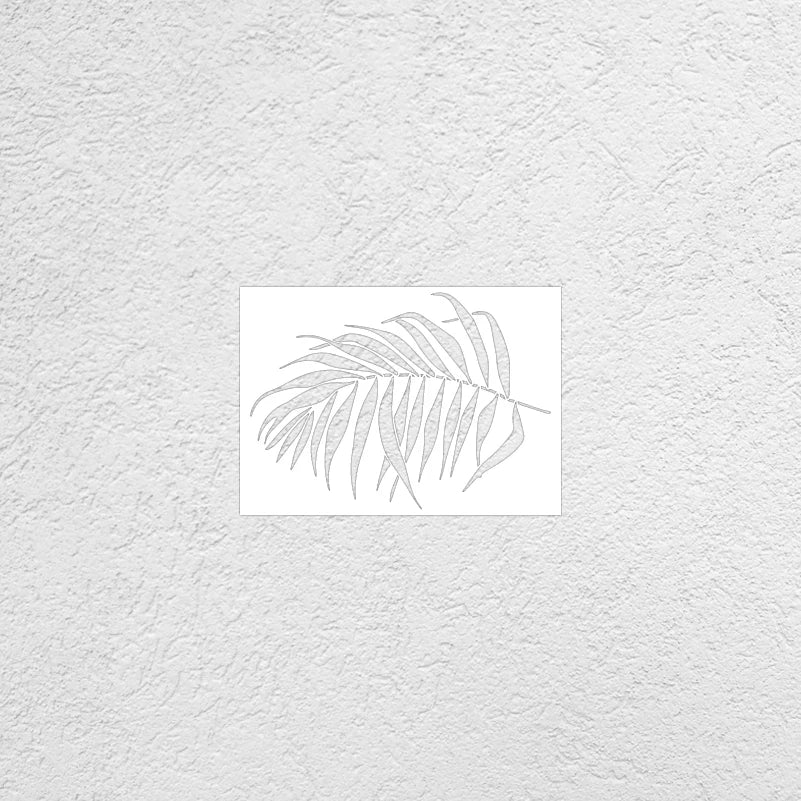 papier peint moderne feuilles palmier adhésif vert clair vert foncé gris clair 40cm 55cm