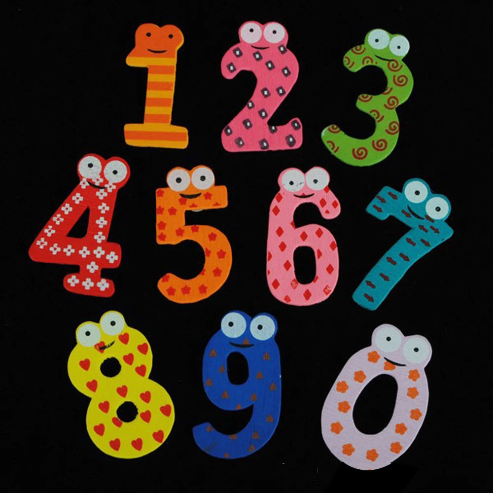 aimants réfrigérateur colorés motifs animaux enfantins orange rose vert jaune bleu blanc