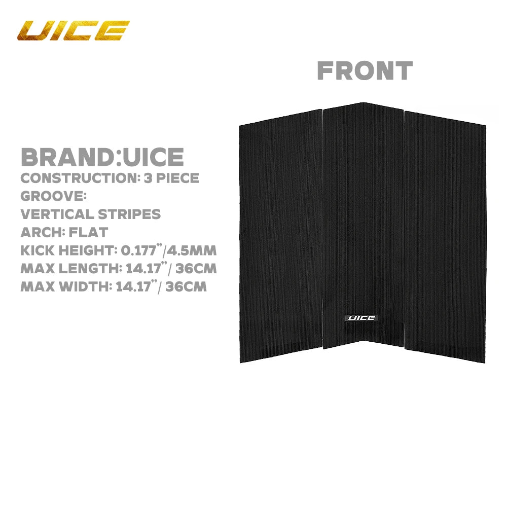 tapis pont surf antidérapant eva noir texture bois moderne adhésif padssurf skimboard longboard