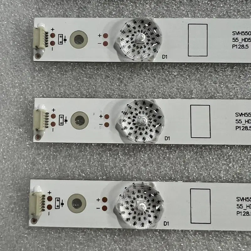 bandes led blanc modernes connecteurs 128.5 1149781 salon tv 55 pouces 100000 heures
