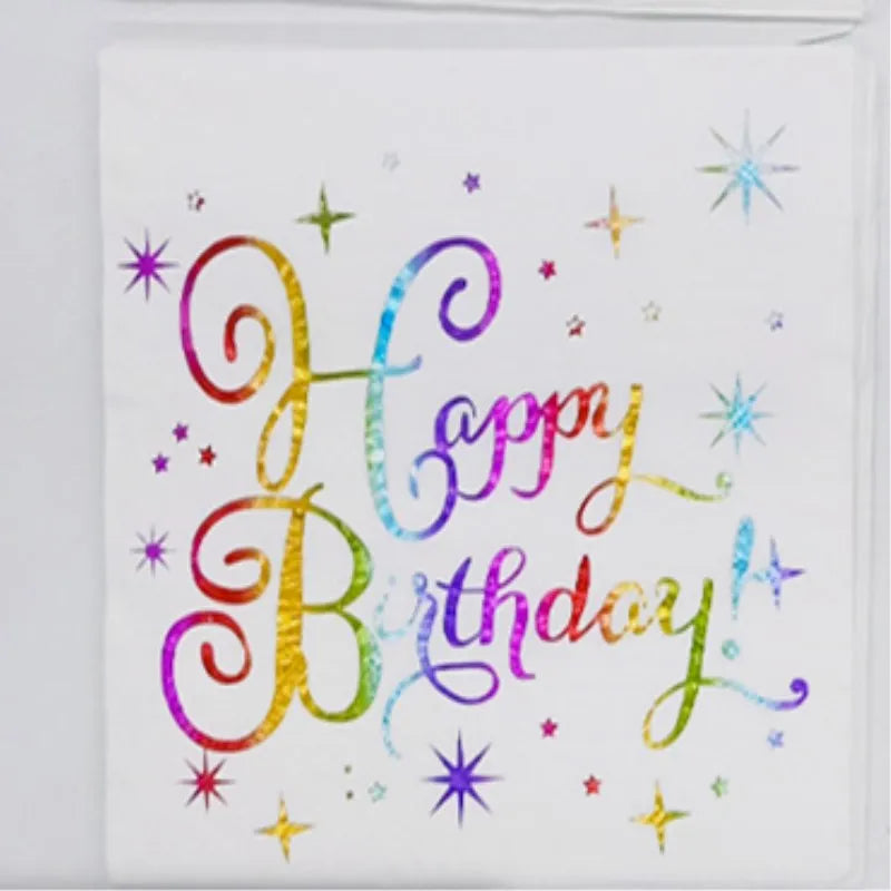 serviettes papier blanc doré classiques occasions festives mariage anniversaire élégantes lignes dorées simples texture