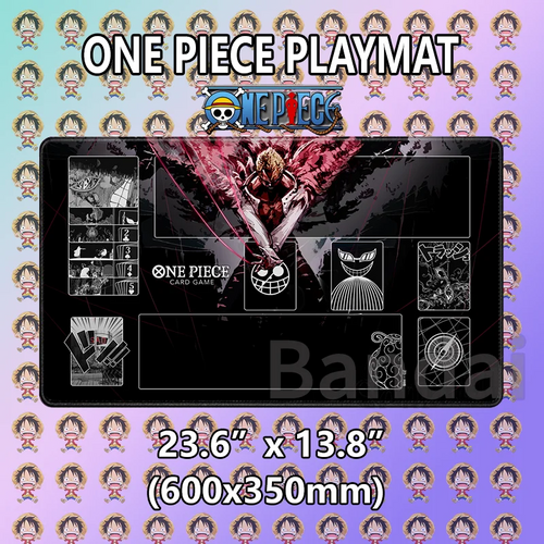 tapis jeu manga one piece luffy zoro non glissant surface douce