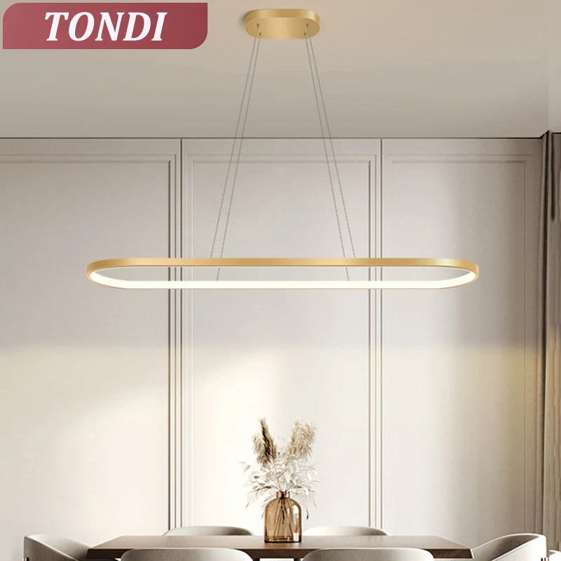 lampe suspension moderne rond aluminium blanc noir or salon salle manger chambre