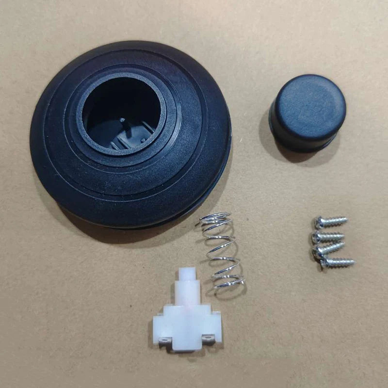 pièces fixation meubles blanc noir rond lisse pratique utilitaire vis orifices divers