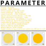 projecteur led blanc 36w 60w 3000k 4000k 6000k moderne