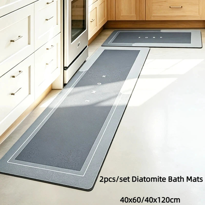 tapis bain gris hêtre moderne antidérapant 40x60cm 40x120cm adhésif imprimé